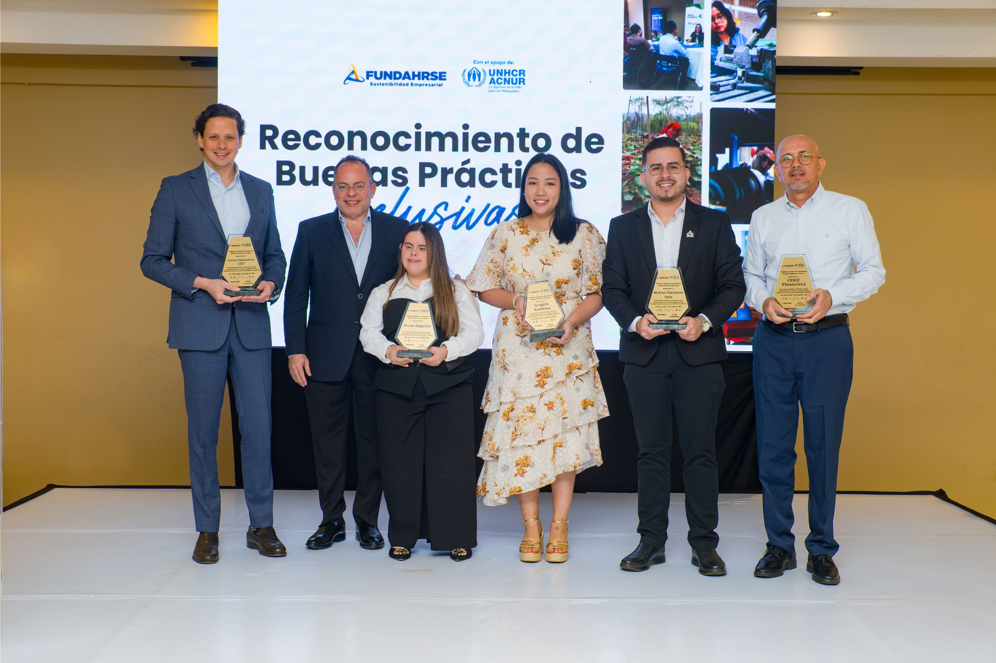 Tecno Supplier recibe por segunda ocasión Reconocimiento de ACNUR y FUNDAHRSE por su Programa de Inclusión